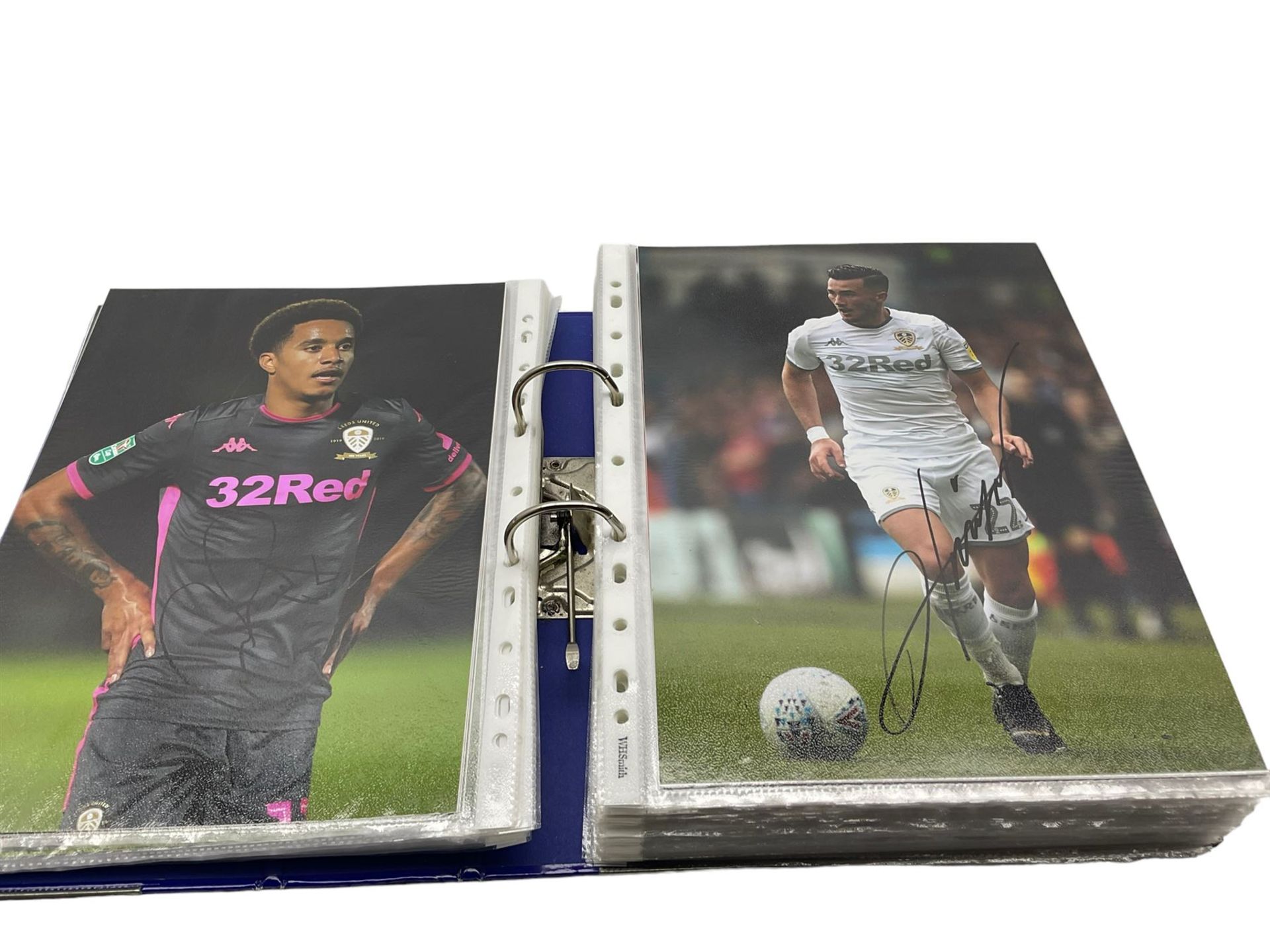 Leeds United football club - various autographs and signatures including Kalvin Philips - Image 6 of 10
