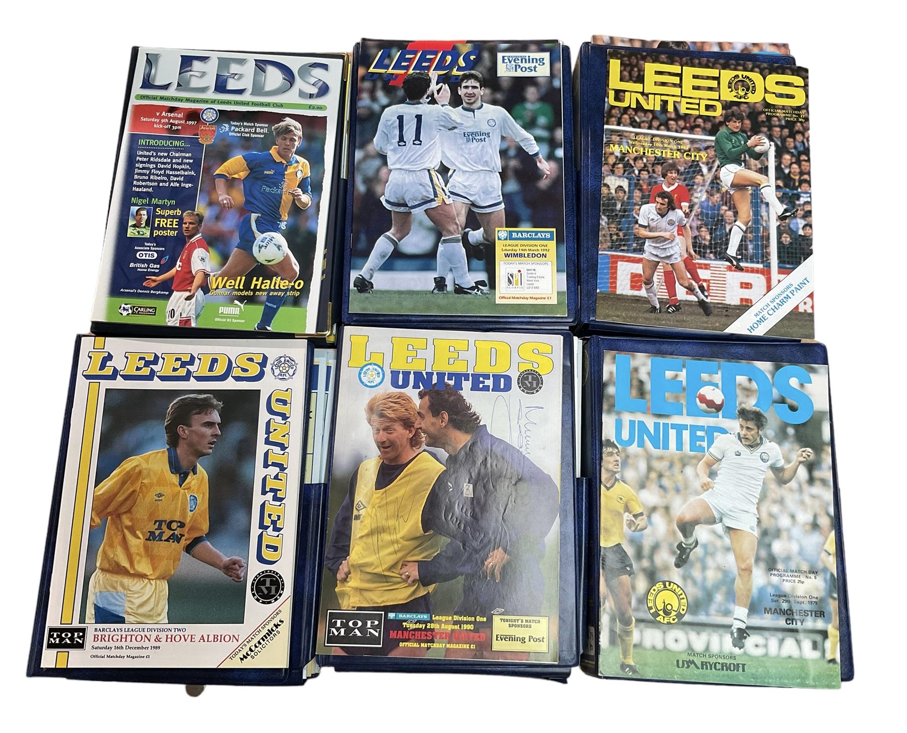 Leeds United football club - over three-hundred home game programmes including - Image 2 of 4