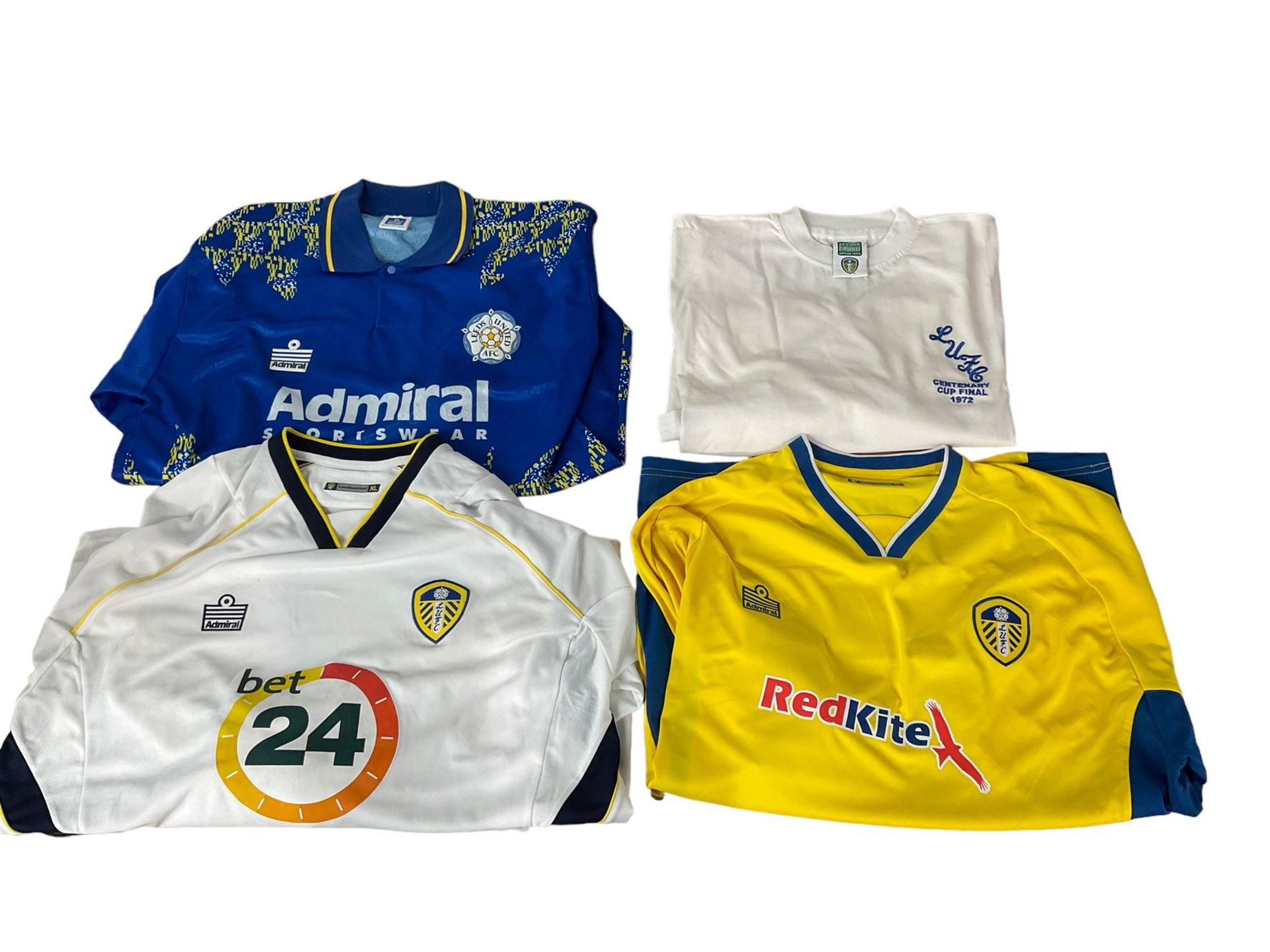 Leeds United football club - twenty-three replica shirts including 1970s 'Arkwright' - Image 5 of 7