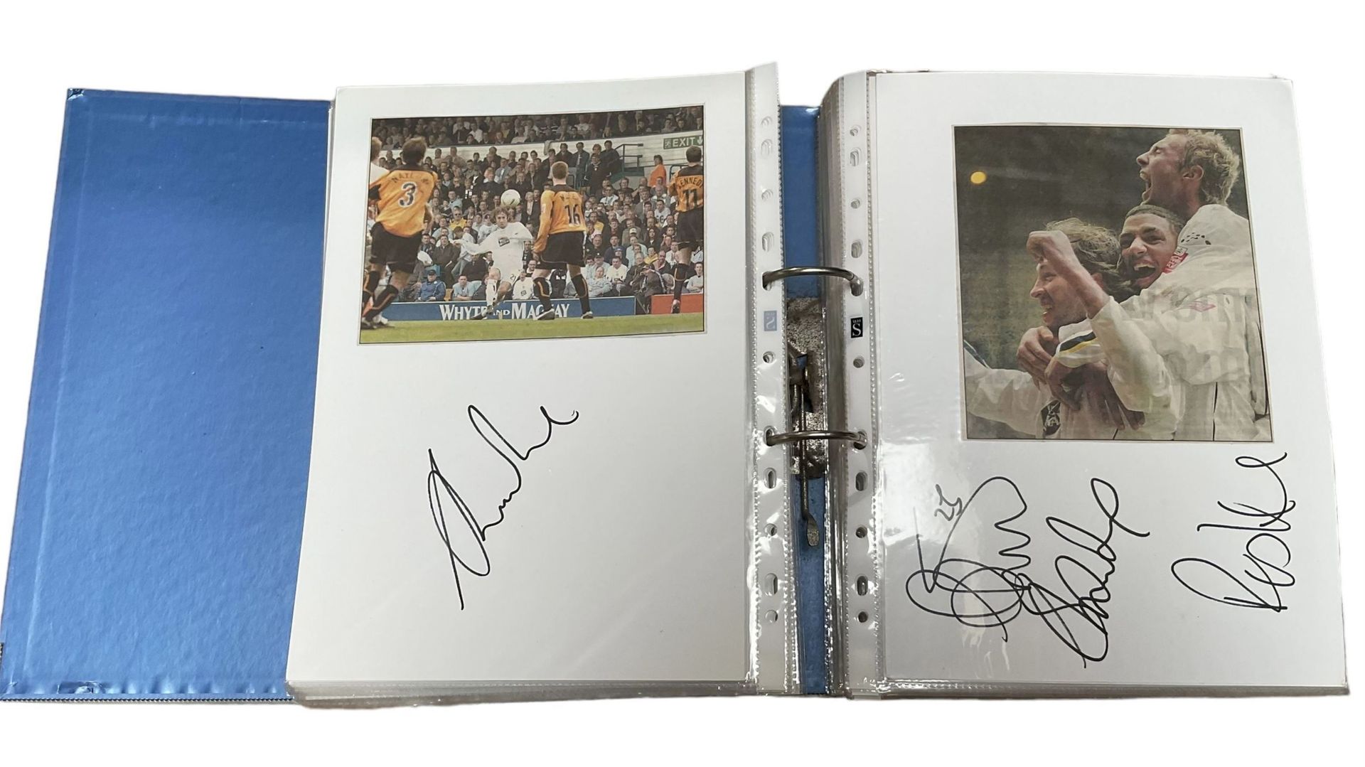 Leeds United football club - various autographs and signatures including Neil Sullivan