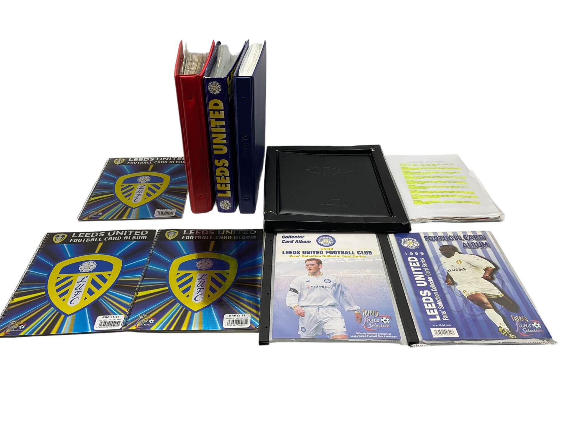 Leeds United football club - Futera Platinum limited edition card collection other similar cards