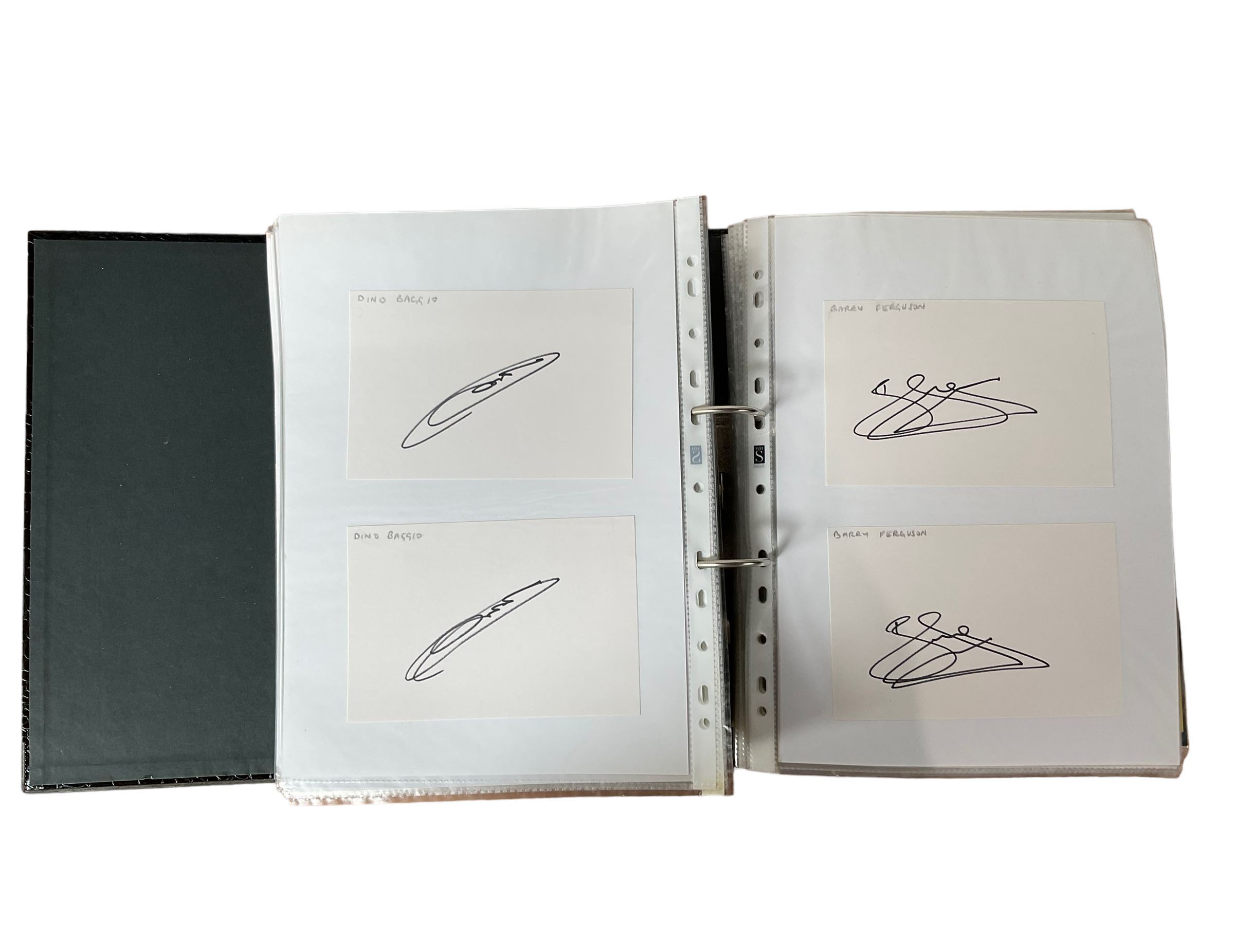 Mostly English footballing autographs and signatures including - Image 9 of 14