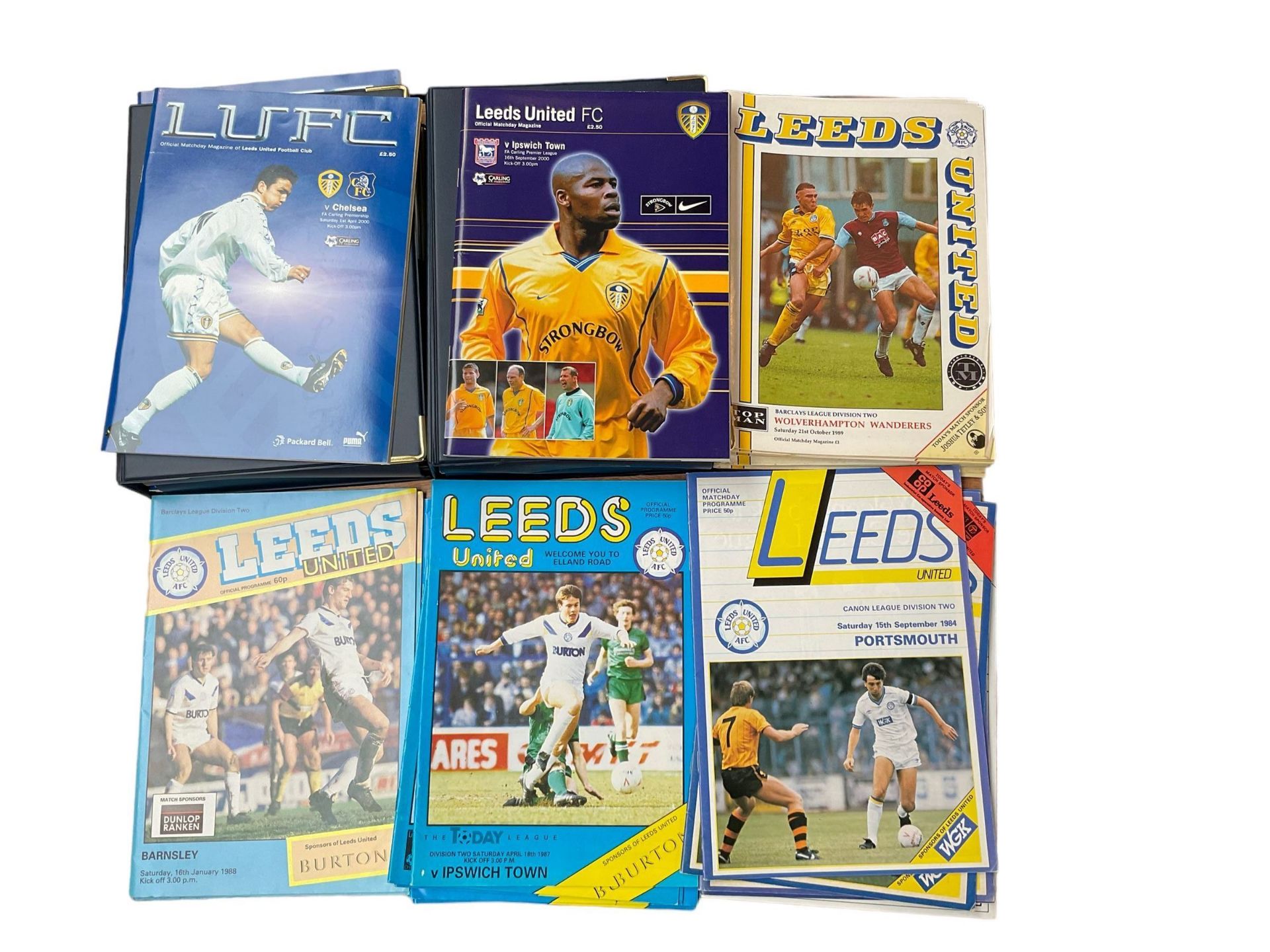 Leeds United football club - over three-hundred home game programmes including - Image 3 of 5