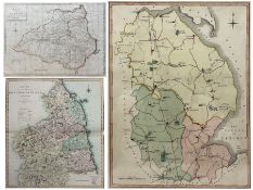 Collection of 18th and 19th century engraved maps of Nottinghamshire