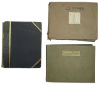 J.S.Rymer - Two family photograph albums 1923-1934 including family groups