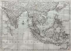 Emanuel Bowen (British 1694-1767): 'A General Map of the East Indies from the latest surveys'