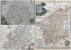 Thomas Kitchin (British 1719-1784): 'Europe Drawn form the Best Authorities' 'Herefordshire' 'Worces