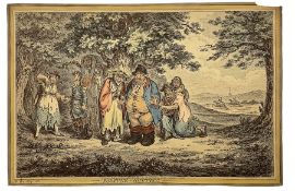 James Gillray (British 1757-1815) 'Fortune-Hunting'