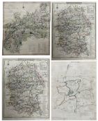 Collection of 18th and 19th century engraved maps of Wiltshire