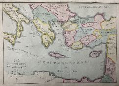English School (18th/19th century): 'The Holy Land adapted to the Scriptures' and 'The Countries tra