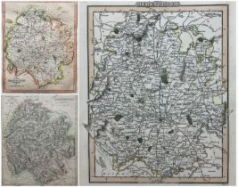 James Webb (British 19th century): 'Map of Deerfold and other Estates in the Parish of Lincoln in th