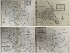 Thomas Osborne (British ?-1767): 'A Correct Map of the East Riding of Yorkshire' 'Rutlandshire' 'Shr
