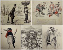 Album of Victorian and Edwardian caricatures