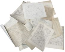Large collection of British Ordnance Survey maps dating from the mid-19th century onwards