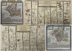 John Owen (British 18th century) and Emanuel Bowen (British 1694-1767): 'The Road from Bristol to Wo