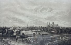 Henry Cave (British 1779-1836): 'South East View of York'