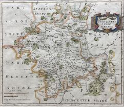 Robert Morden (British c.1650-1703): 'Worcestershire'