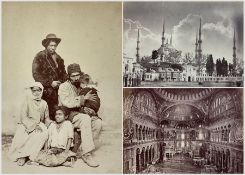 Late 19th century photograph album 'Turkey-Russia' with thirty six photographs
