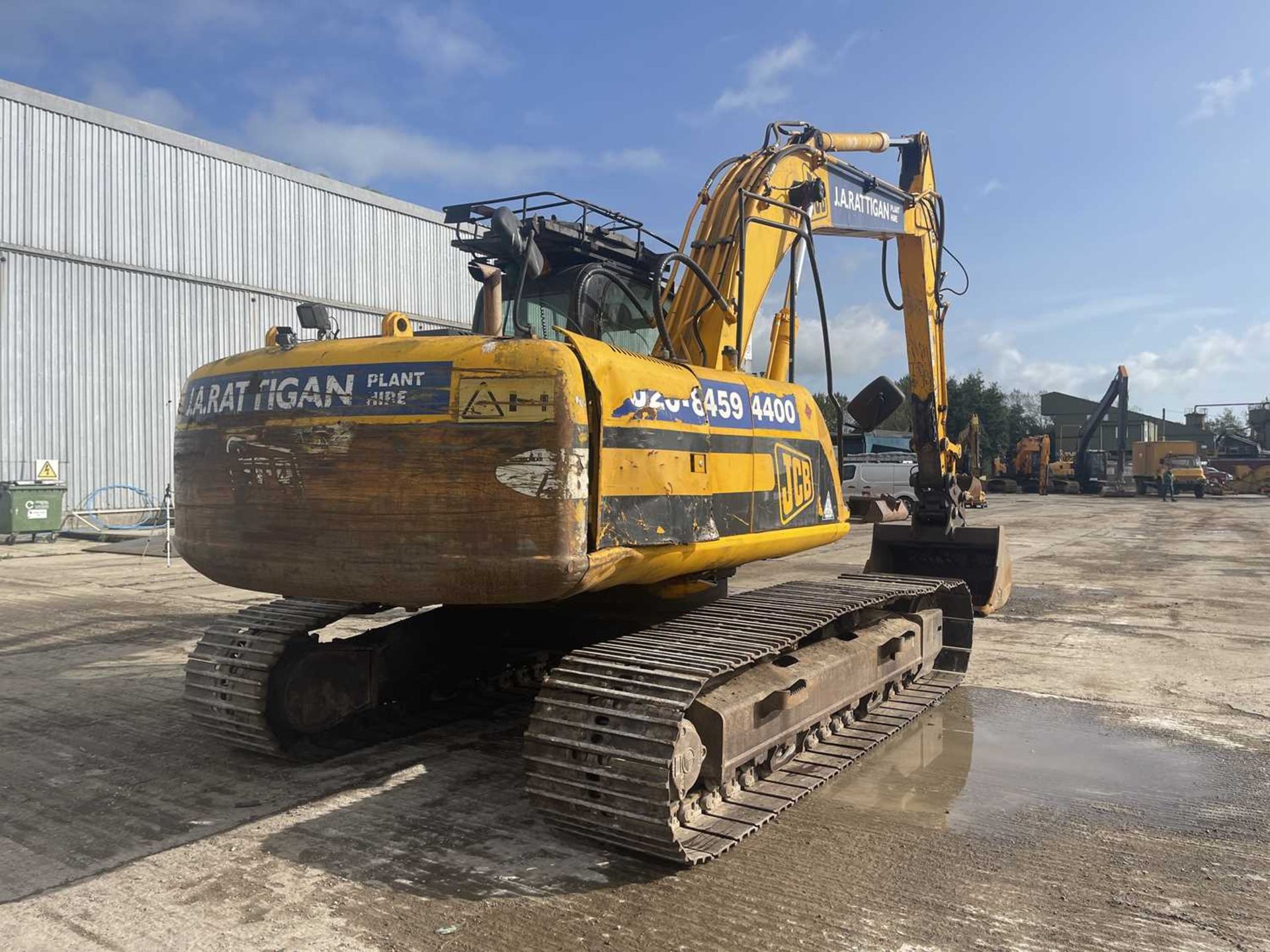 2008 JCB JS220LC 700mm Steel Tracks, VG, CV, Geith Hydraulic QH, Piped, Reverse Camera - Image 49 of 66