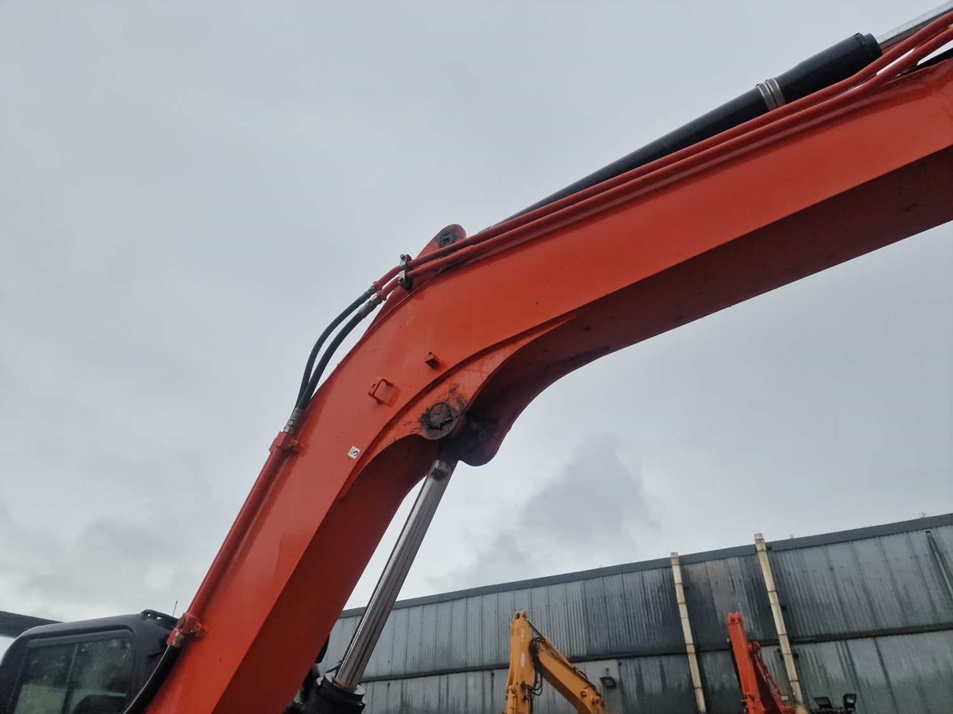 2017 Kubota KX080-4 Rubber Tracks, Offset, CV, Geith Hydraulic QH, Piped, Aux. Piping, A/C, 36" Buck - Image 48 of 108