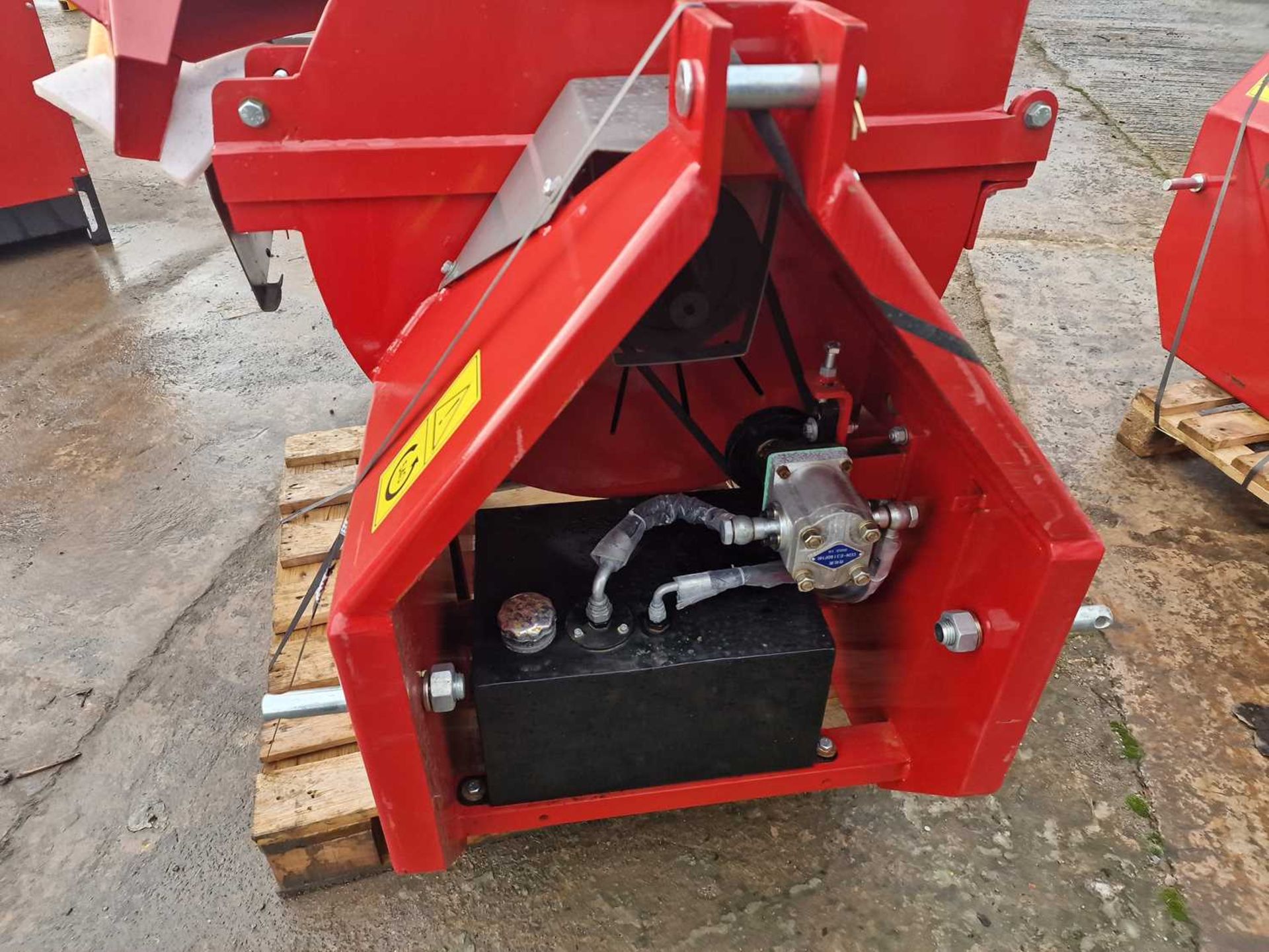 2022 Unused Hausen BX72R PTO Wood Chipper, 7" Hydraulic Feed Rollers - Image 5 of 8