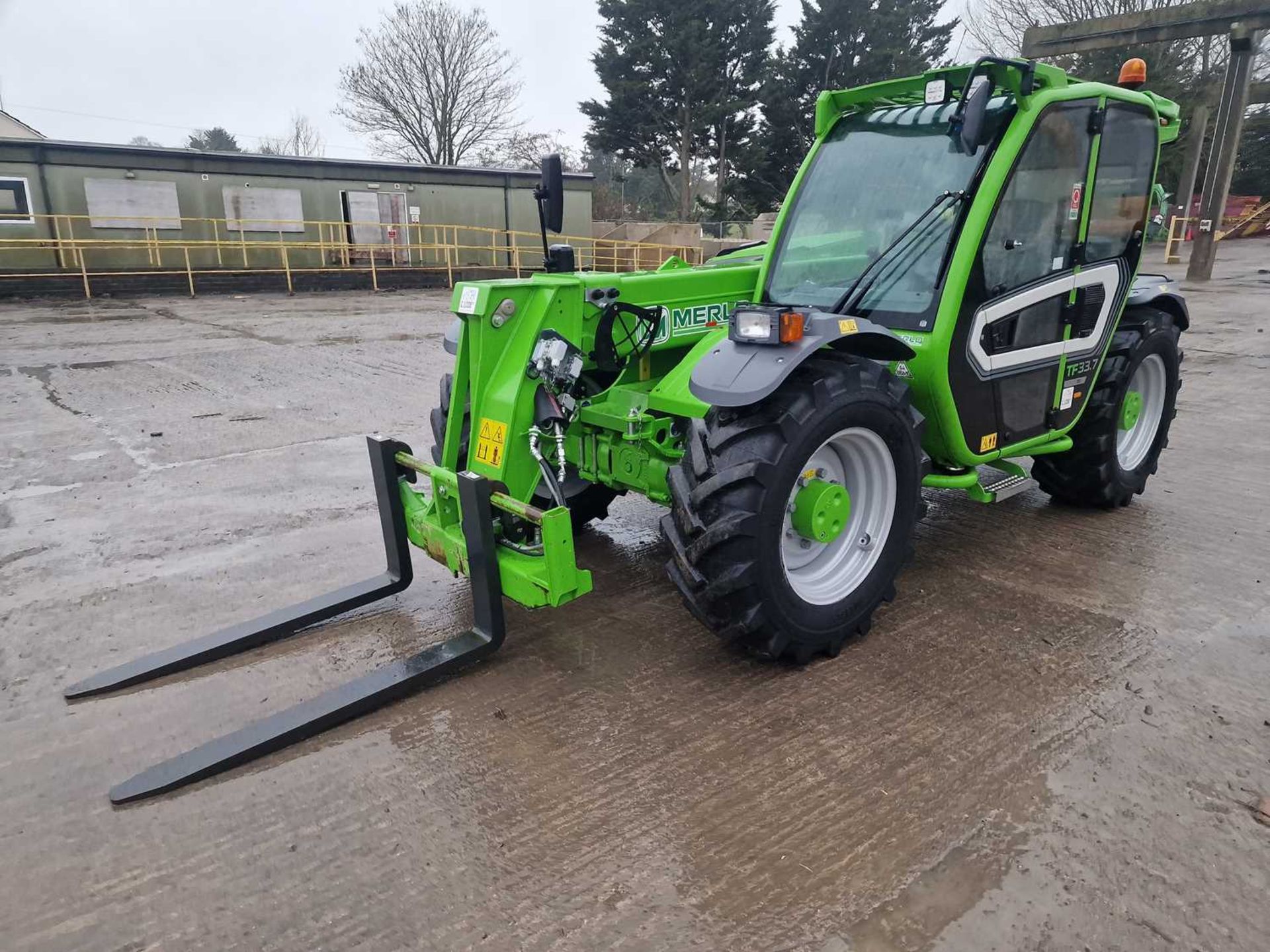 2021 Merlo TF33.7-115 Turbo Framer Telehandler, Joystick Controls, Boom Suspension, PUH, QH, WLI, A/