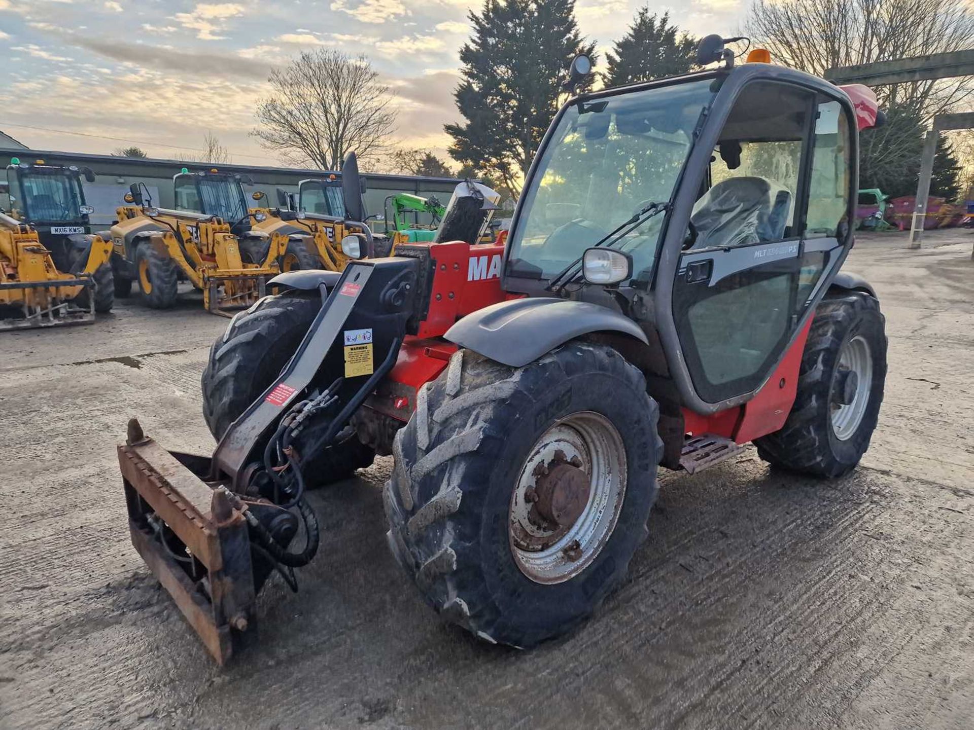 2013 Manitou MLT634-120LSU, Powershift Telehandler, Joystick Controls, PUH, Pin & Cone Head Stock, W