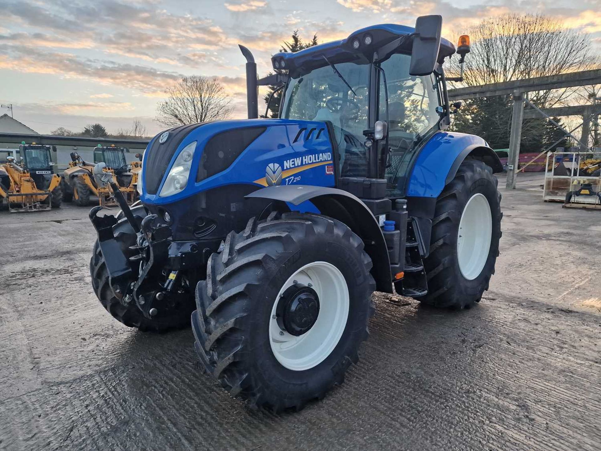2020 New Holland T7.210 4WD Tractor, Front Linkage, Front Suspension, Cab Suspension, Air Brakes, 4 