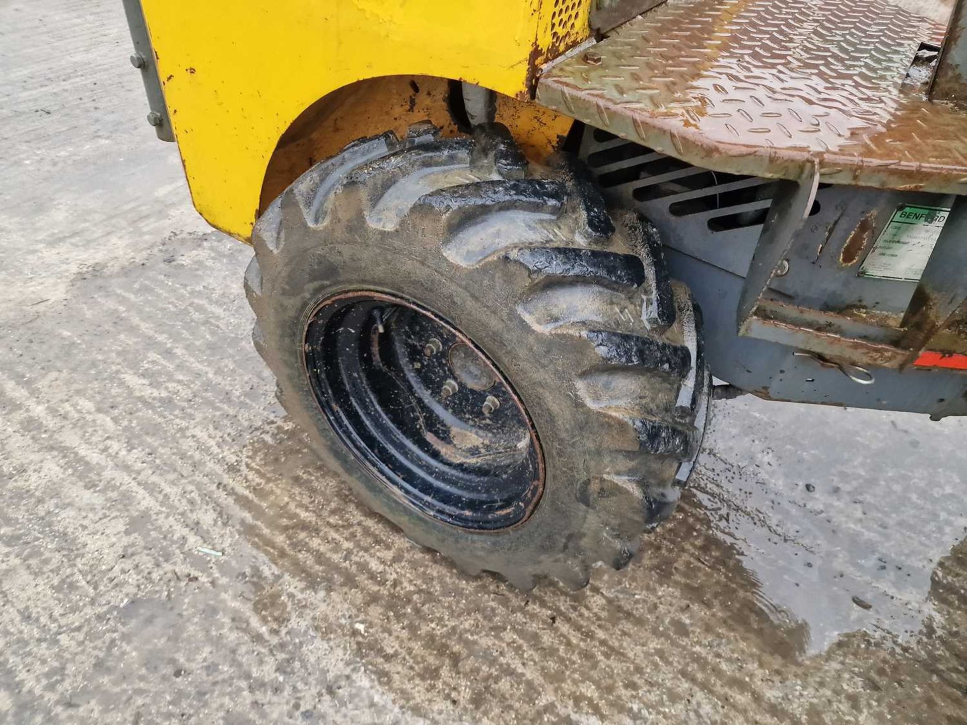 2006 Benford HD1000 1 Ton High Tip Dumper, Roll Bar - Image 11 of 21