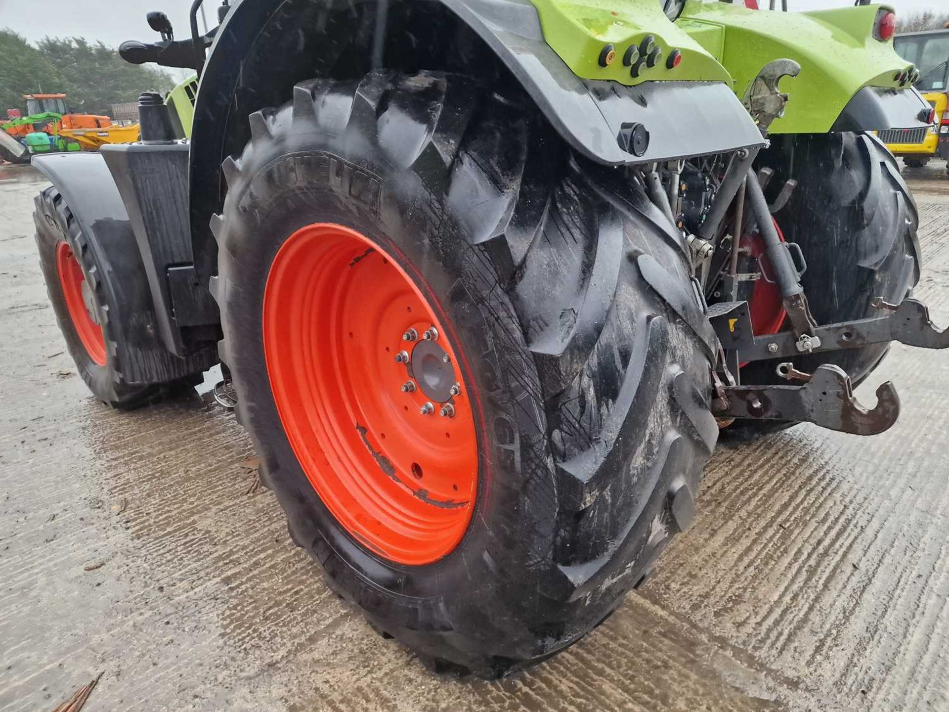 2018 Claas Arion 650 CI5+ 4WD Tractor, Front Linkage, Front Suspension, Cab Suspension, Air Brakes,  - Image 74 of 87