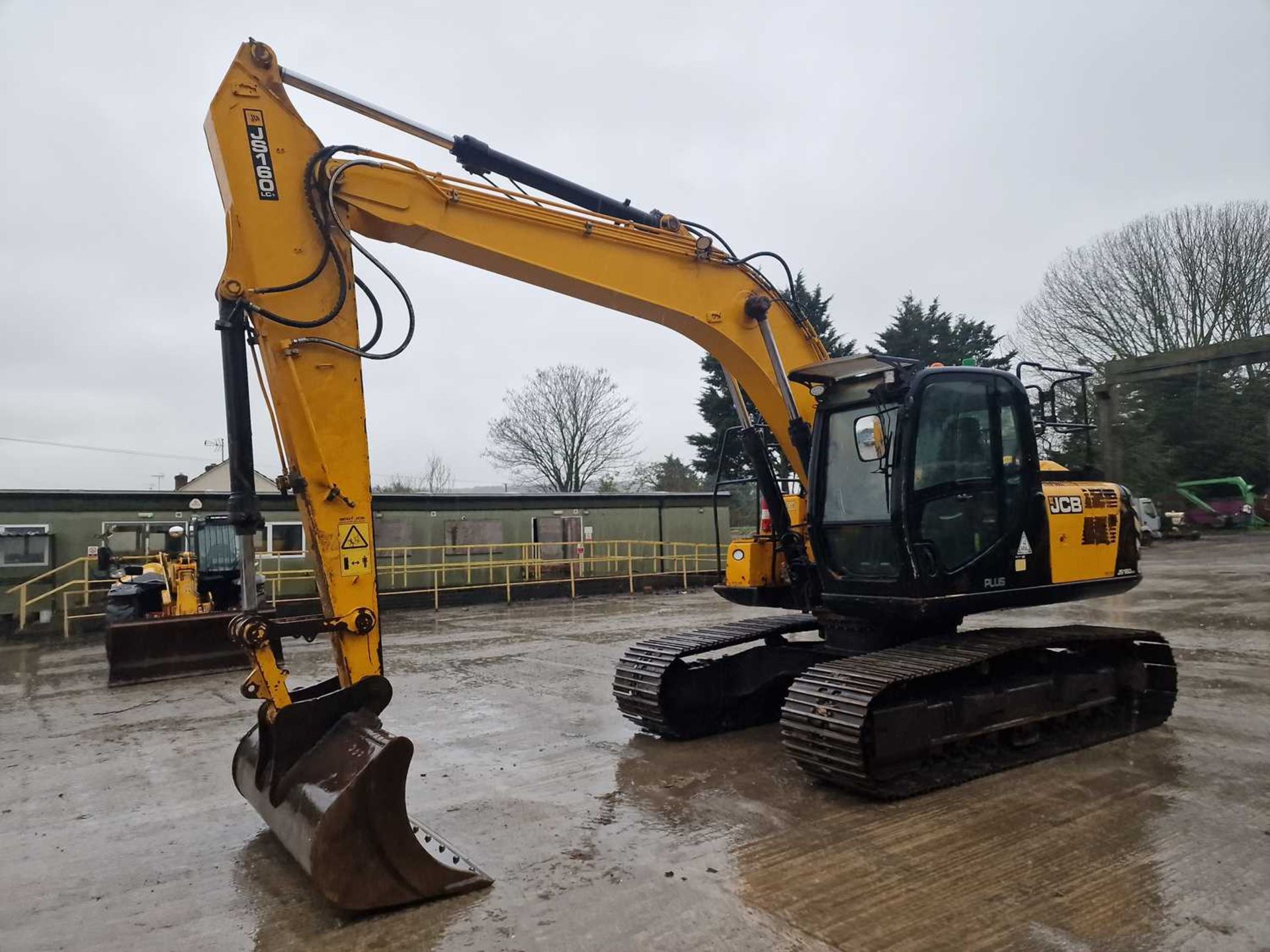 2017 JCB JS160LC, 700mm Steel Tracks, CV, Piped, Reverse Camera, A/C (EPA Compliant)