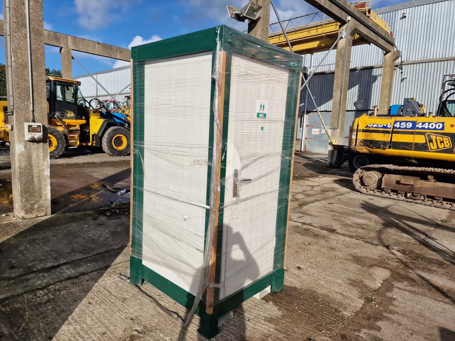 Unused Single Toilet Block, with Sink, 240Volt - Image 4 of 6