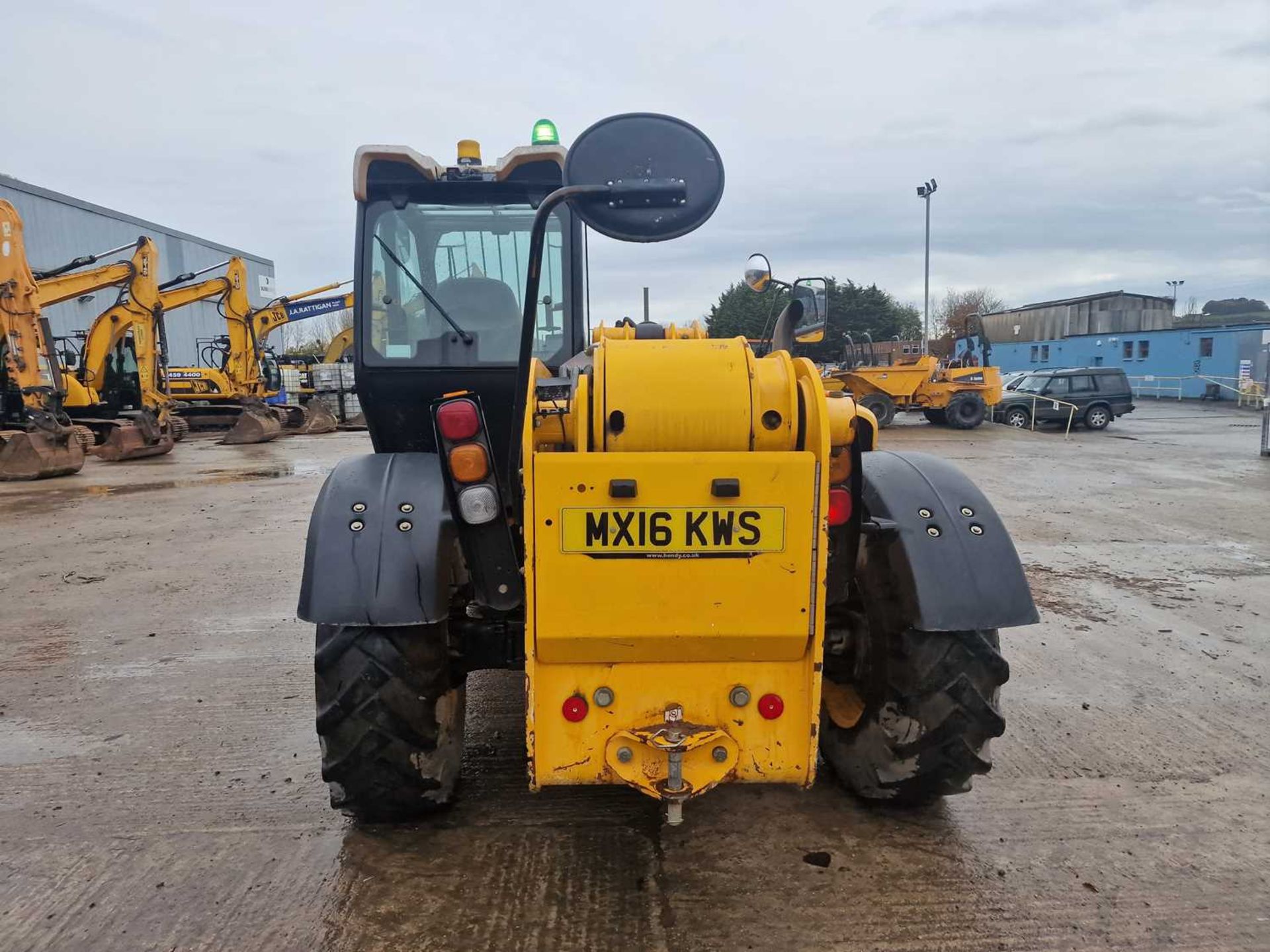 2016 JCB 535-125 Hi Viz Turbo Powershift Telehandler, Reverse Camera, WLI, A/C (EPA Compliant) - Image 28 of 48