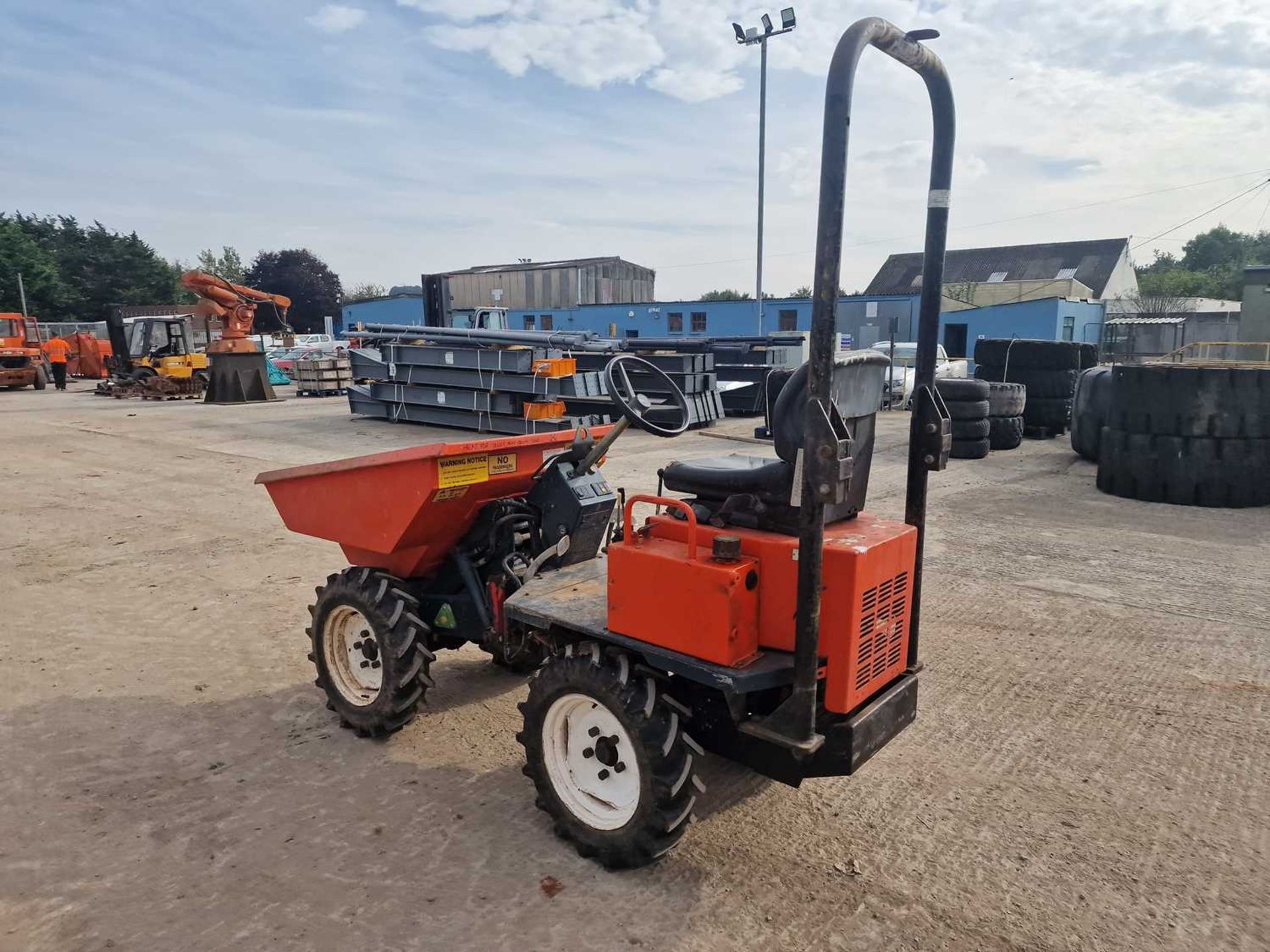 1998 Pel-Job ED750 750Kg High Tip Dumper, Roll Bar - Image 4 of 24