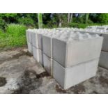 120cm x 60cm x 60cm Concrete Lego Blocks (Square Lock) (4 of)