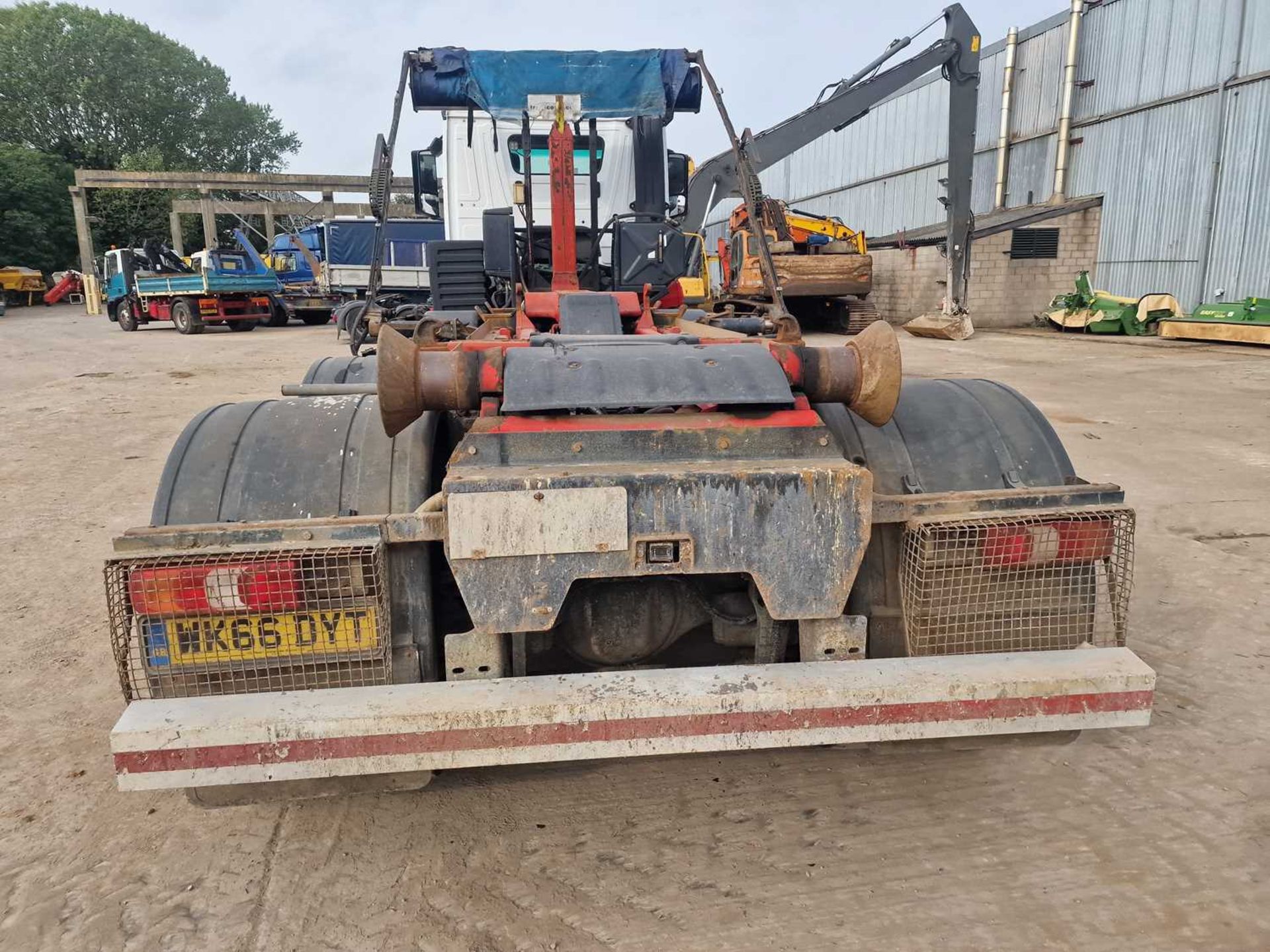 2017 Mercedes 8x4 Hook Loader Lorry, Multilift Equipment, Easy Sheet, Reverse Camera, A/C (Reg. Docs - Image 29 of 72