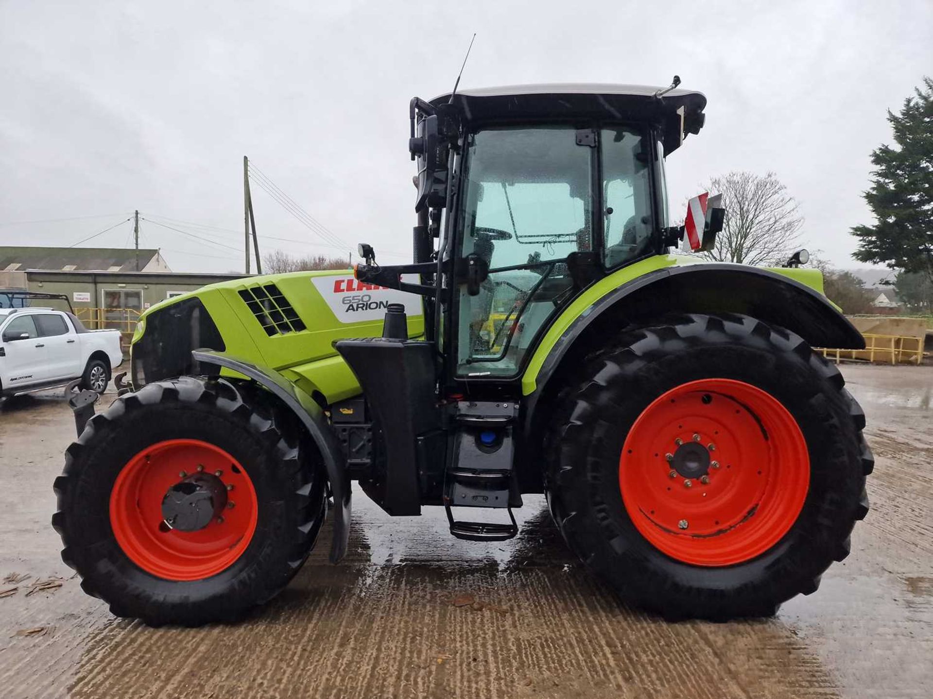 2018 Claas Arion 650 CI5+ 4WD Tractor, Front Linkage, Front Suspension, Cab Suspension, Air Brakes,  - Image 31 of 87