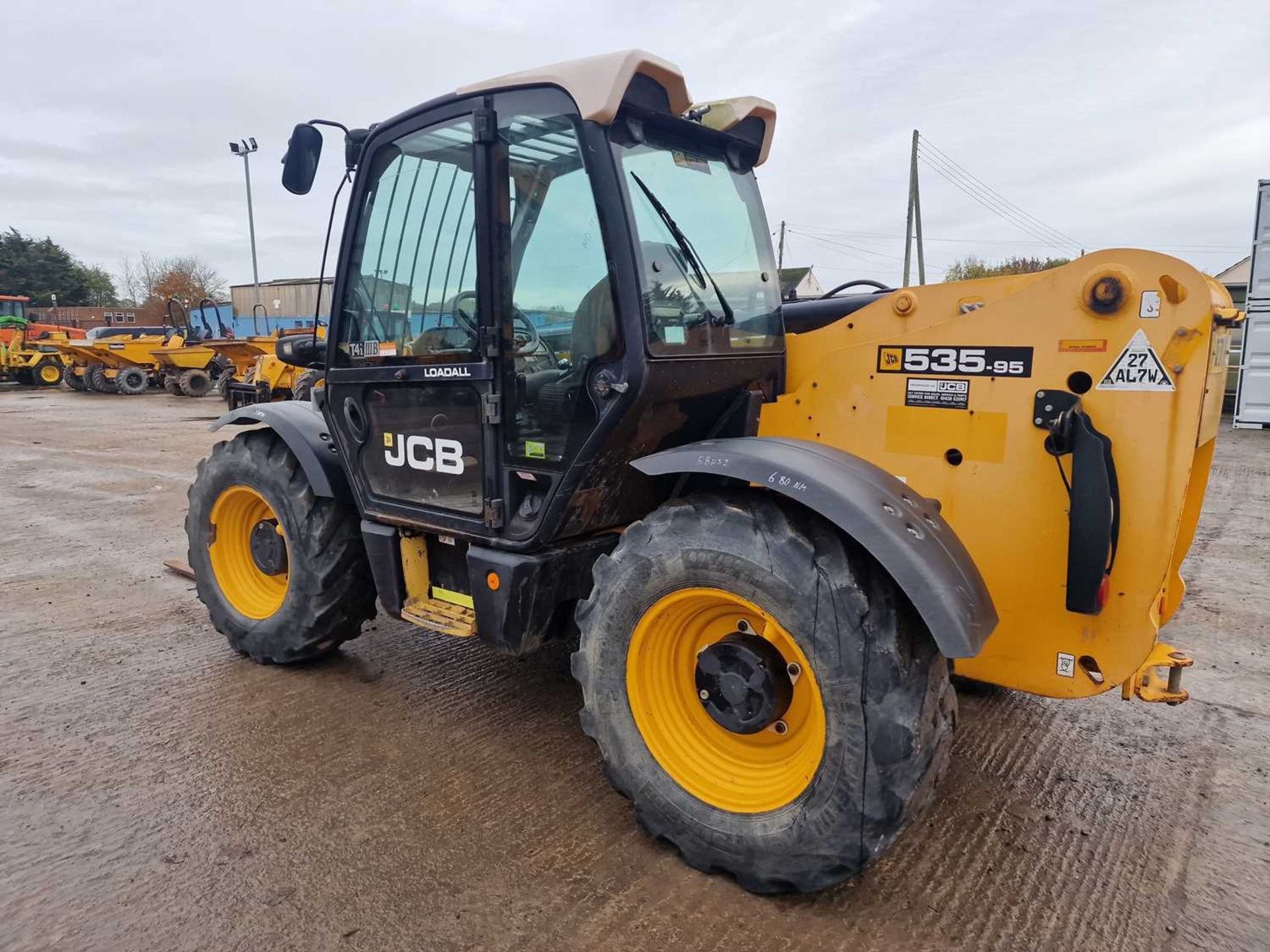 2015 JCB 535-95 Turbo Powershift Telehandler, WLI, Forks (EPA Compliant) - Image 3 of 48