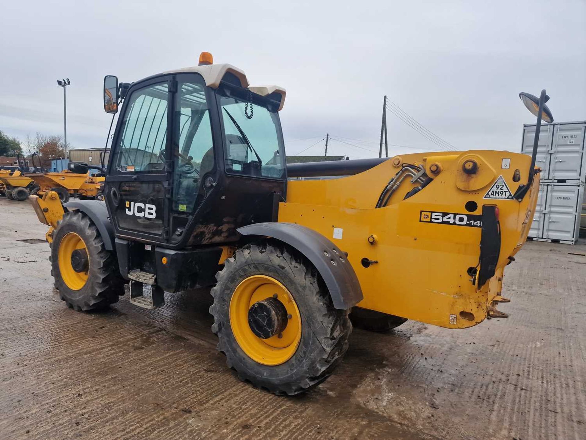 2015 JCB 540-140 Turbo Powershift Telehandler, Sway, Reverse Camera, WLI, Forks (EPA Compliant) - Image 27 of 72