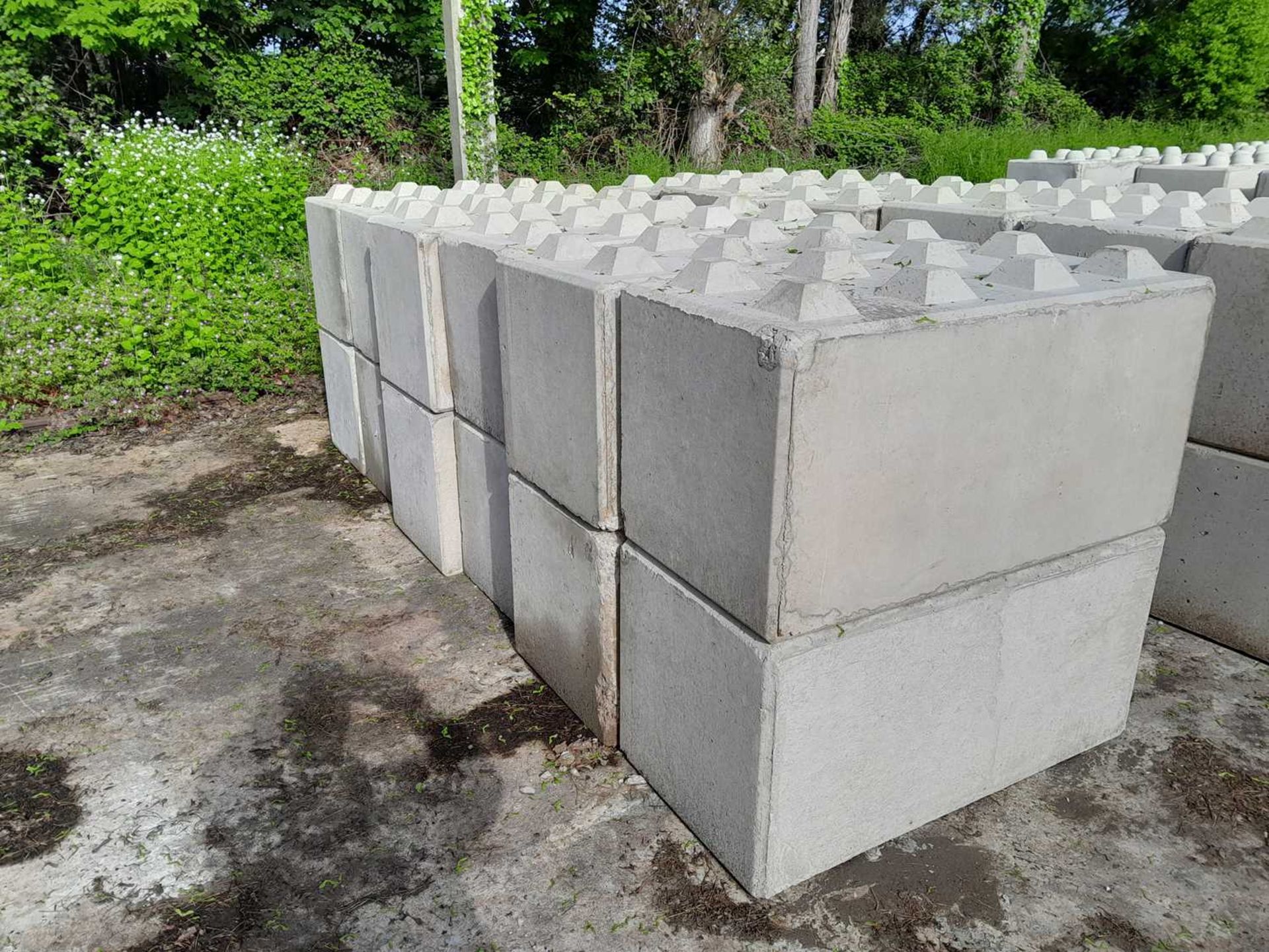 120cm x 60cm x 60cm Concrete Lego Blocks (Square Lock) (4 of)