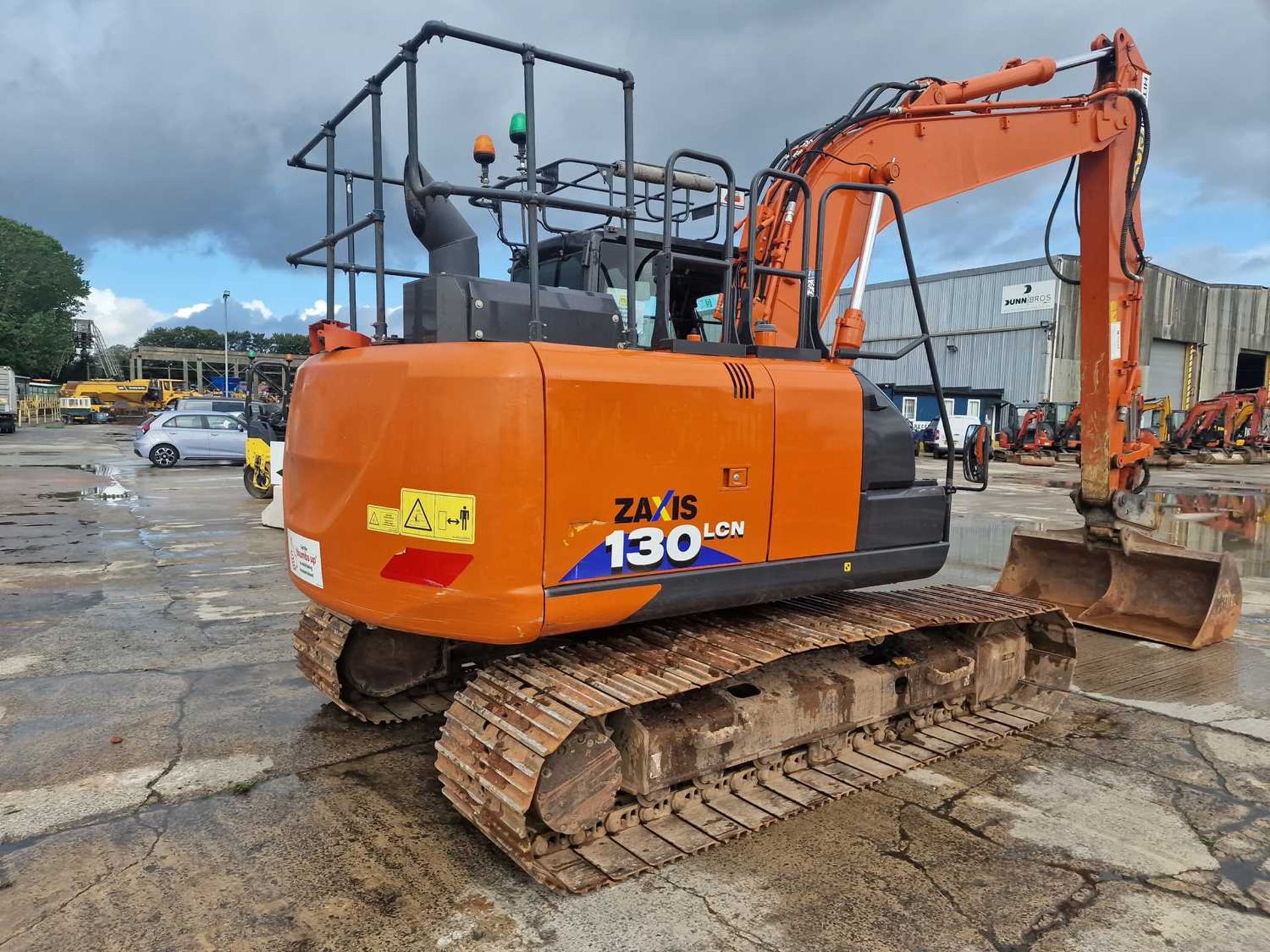 2020 Hitachi ZX130LCN-6, 700mm Steel Tracks, CV, Hill Hydraulic QH, Piped, Reverse & Blind Spot Came - Image 44 of 78