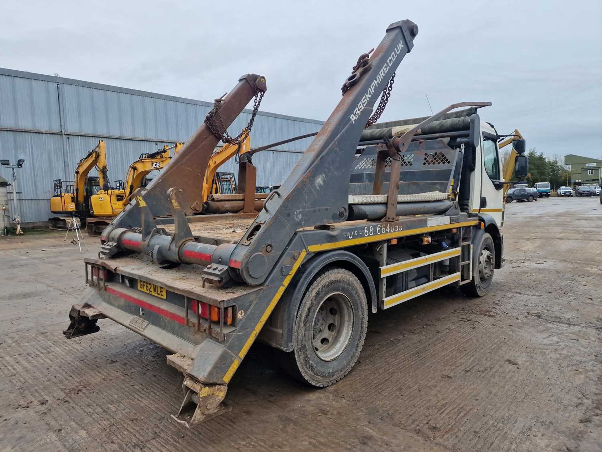 2012 Volvo FL 4x2 Skip Loader Lorry, Hyvalift Gear, Easy Sheet, WLI, Reverse Camera, Manual Gear Box - Image 29 of 46