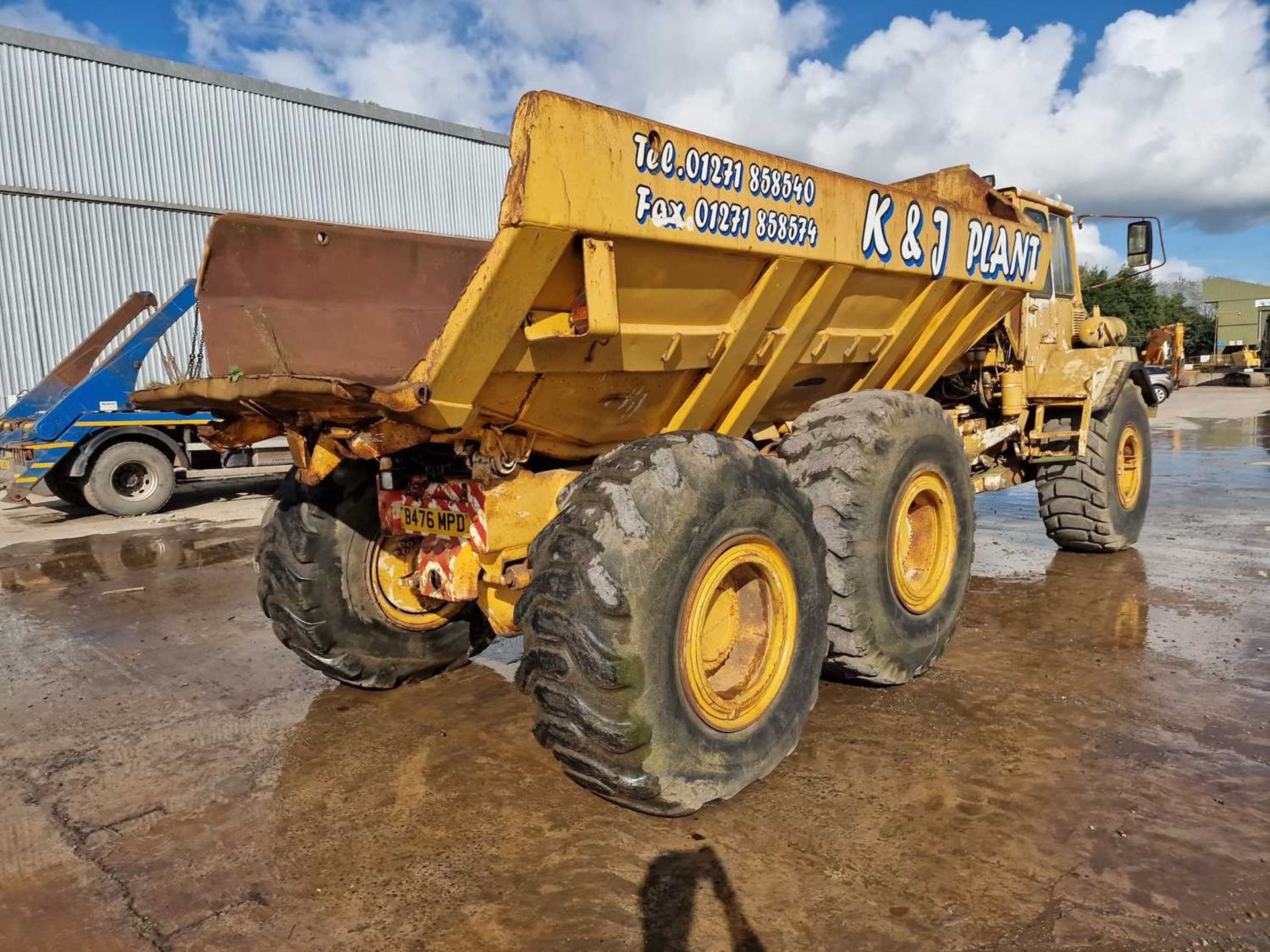 1984 Volvo BM5350B 6x6 Articulated Dumptruck, Tail Gate - Image 5 of 46