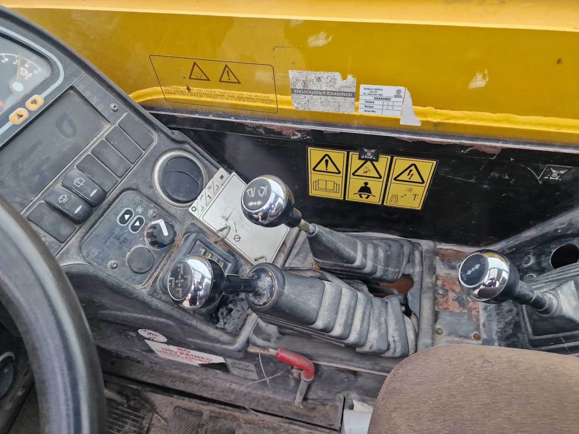 2014 JCB 535-95 Turbo Powershift Telehandler, Reverse Camera, WLI, Forks (EPA Compliant) - Image 43 of 46