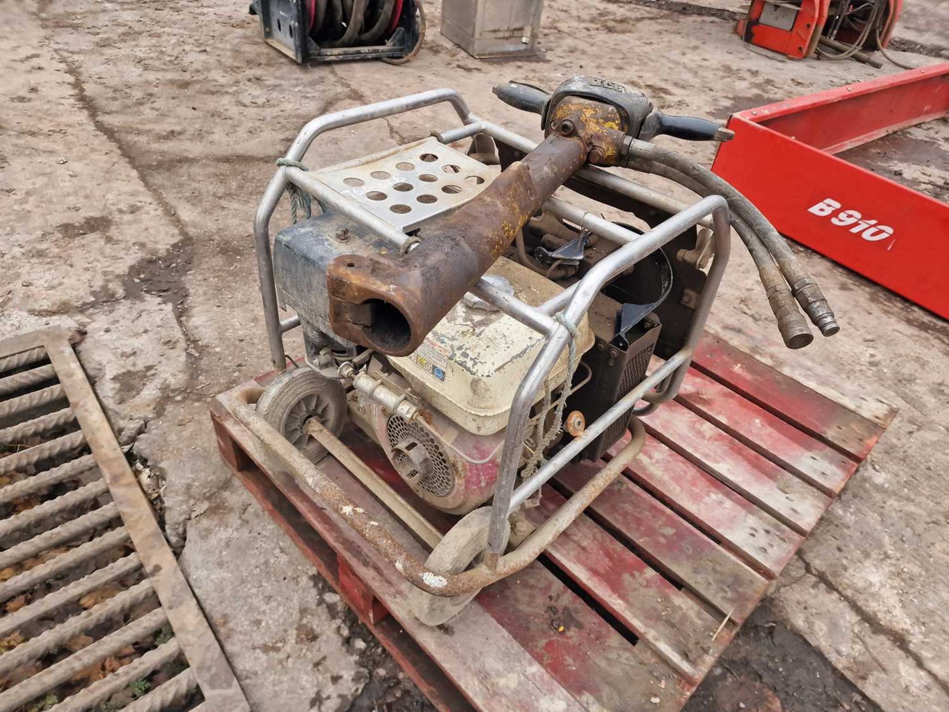 JCB Beaver Hydraulic Power Pack, Honda Engine,  with Jack Hammer