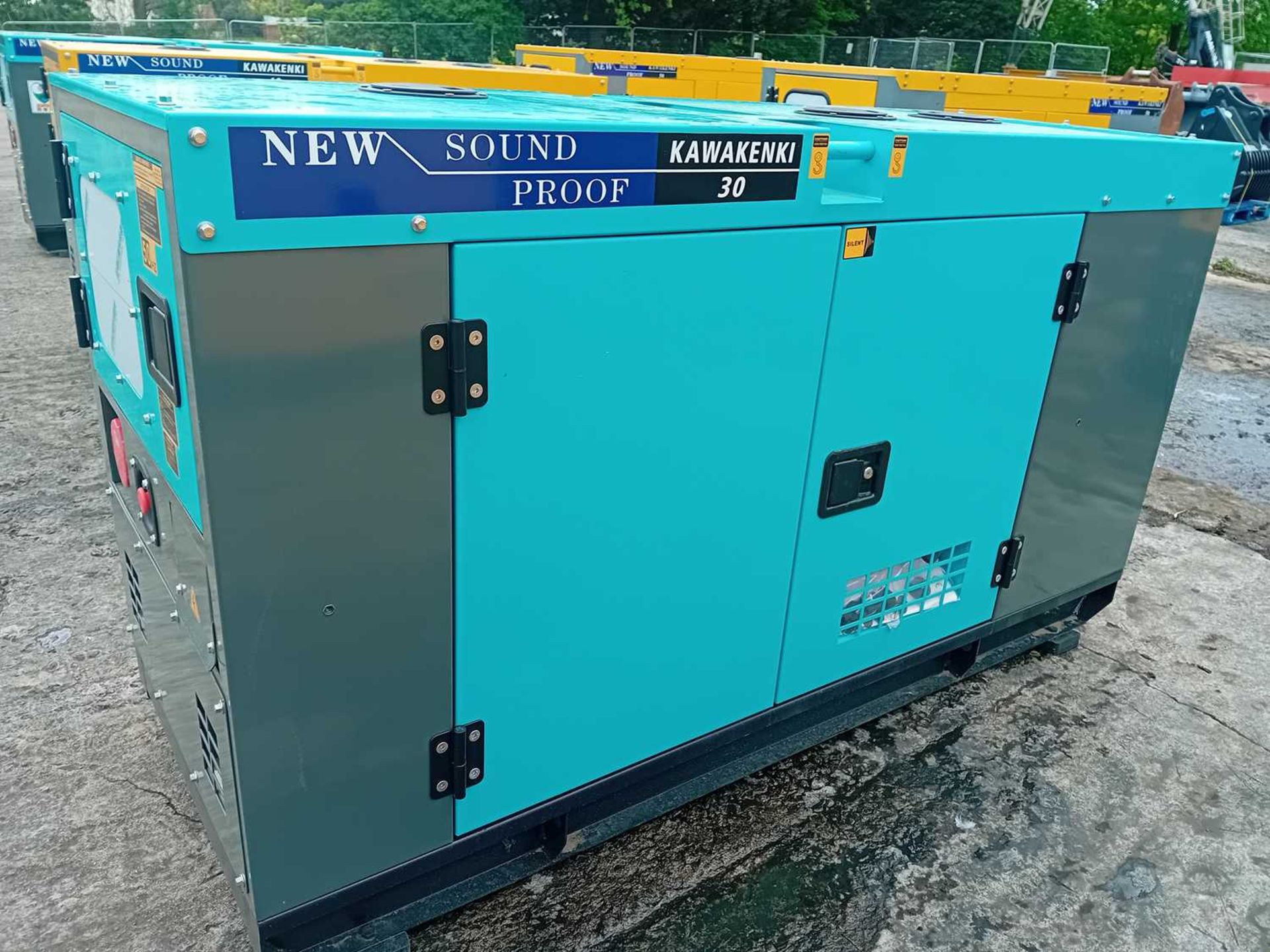 Unused 2023 Kawakenki KK30-III-SSS 30KvA Generator