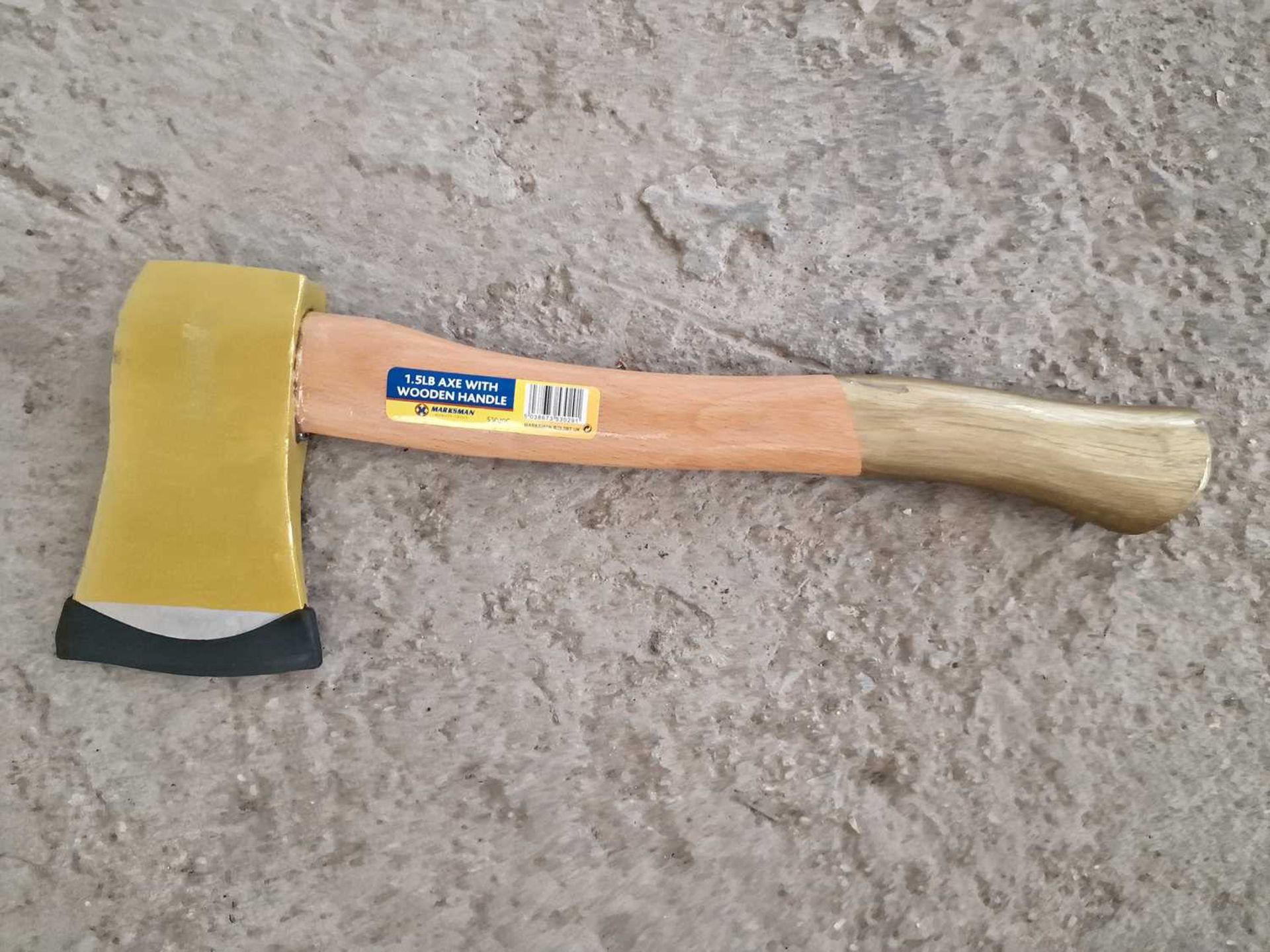Marksman 1½LB Axe With Golden Wooden Handle (2 of)