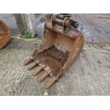 Strickland 30" Digging Bucket 50mm Pin to suit 6-8 Ton Excavator (Pin Centre 34cm, Dipper Width 18cm