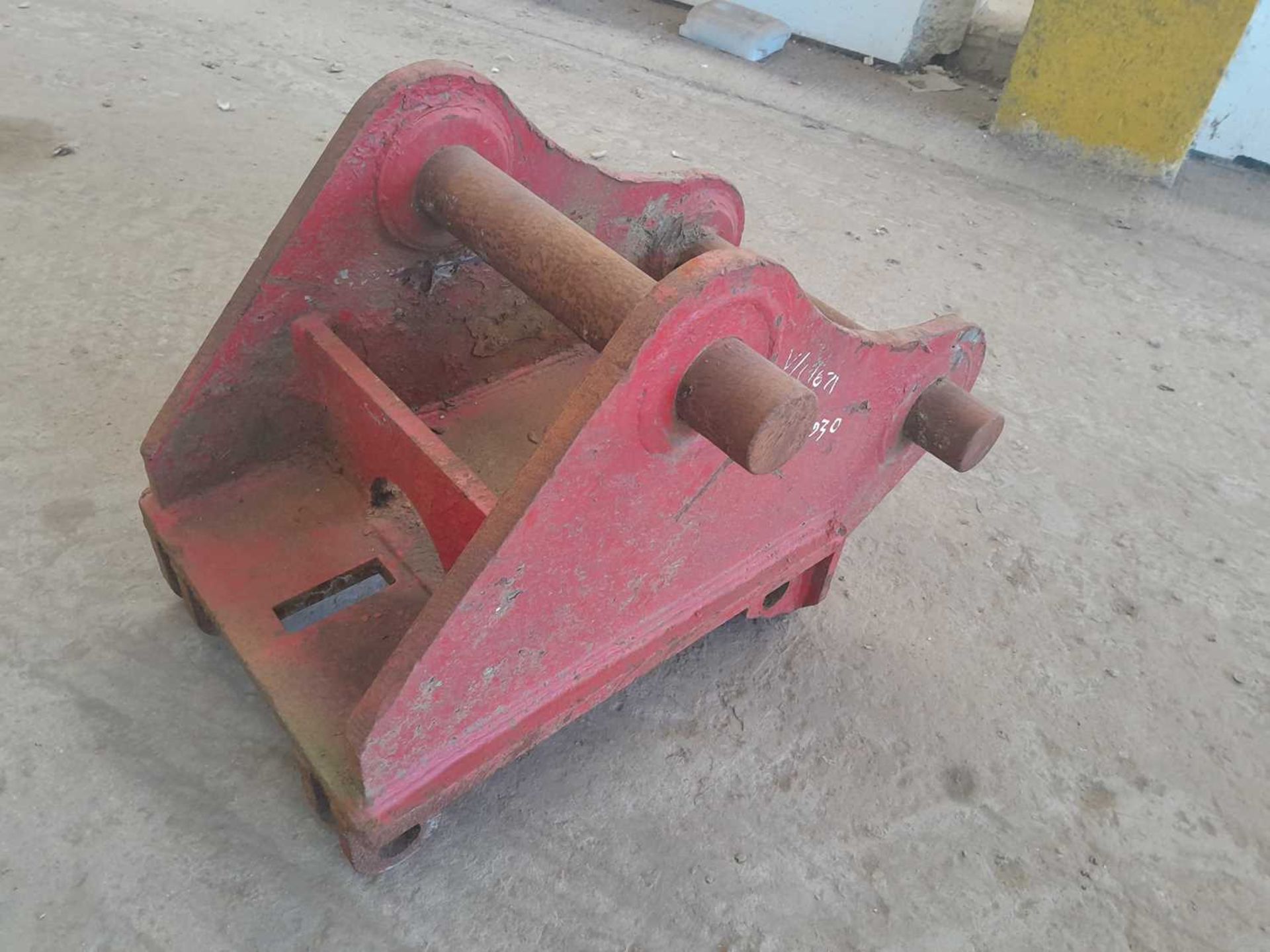 Head Stock to suit Screener Bucket 90mm Pin to suit 30 Ton Excavator (Pin Centres 52cm, Dipper Width - Image 3 of 6