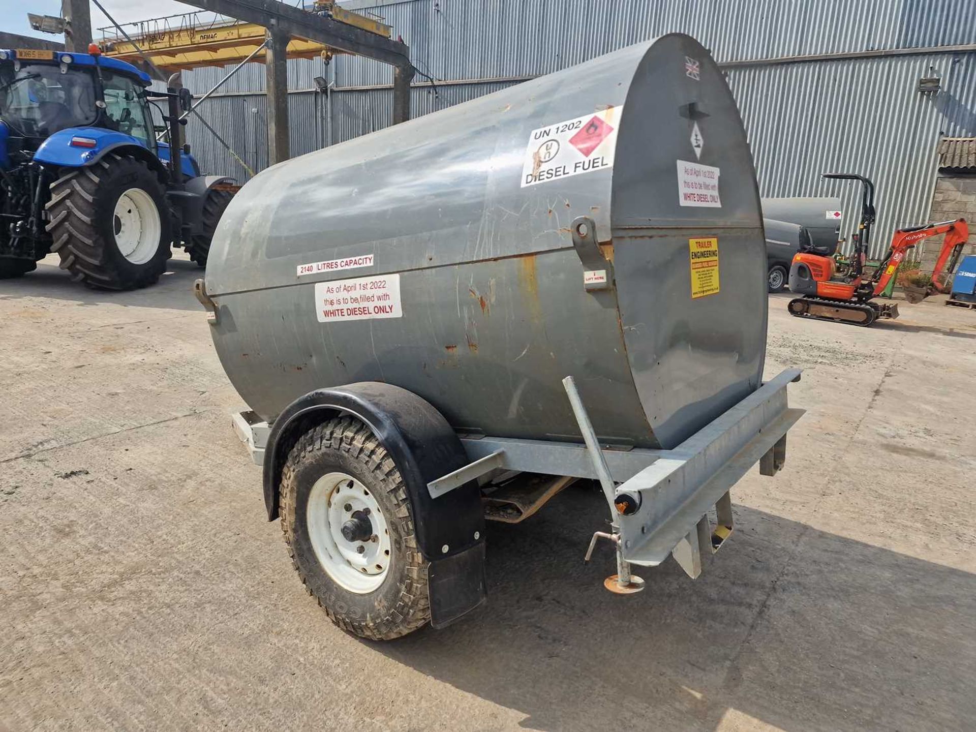 2021 Trailer Engineering 2140 Litre Single Axle Bunded Fuel Bowser, Manual Pump - Image 2 of 18